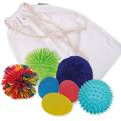 Sensory & Therapy Balls - Pack of 7