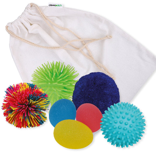 Sensory & Therapy Balls - Pack of 7