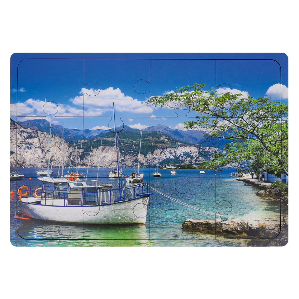 Wooden Puzzle - Italian Coast - 12 Pieces