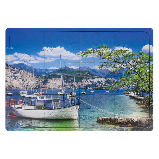 Wooden Puzzle - Italian Coast - 12 Pieces