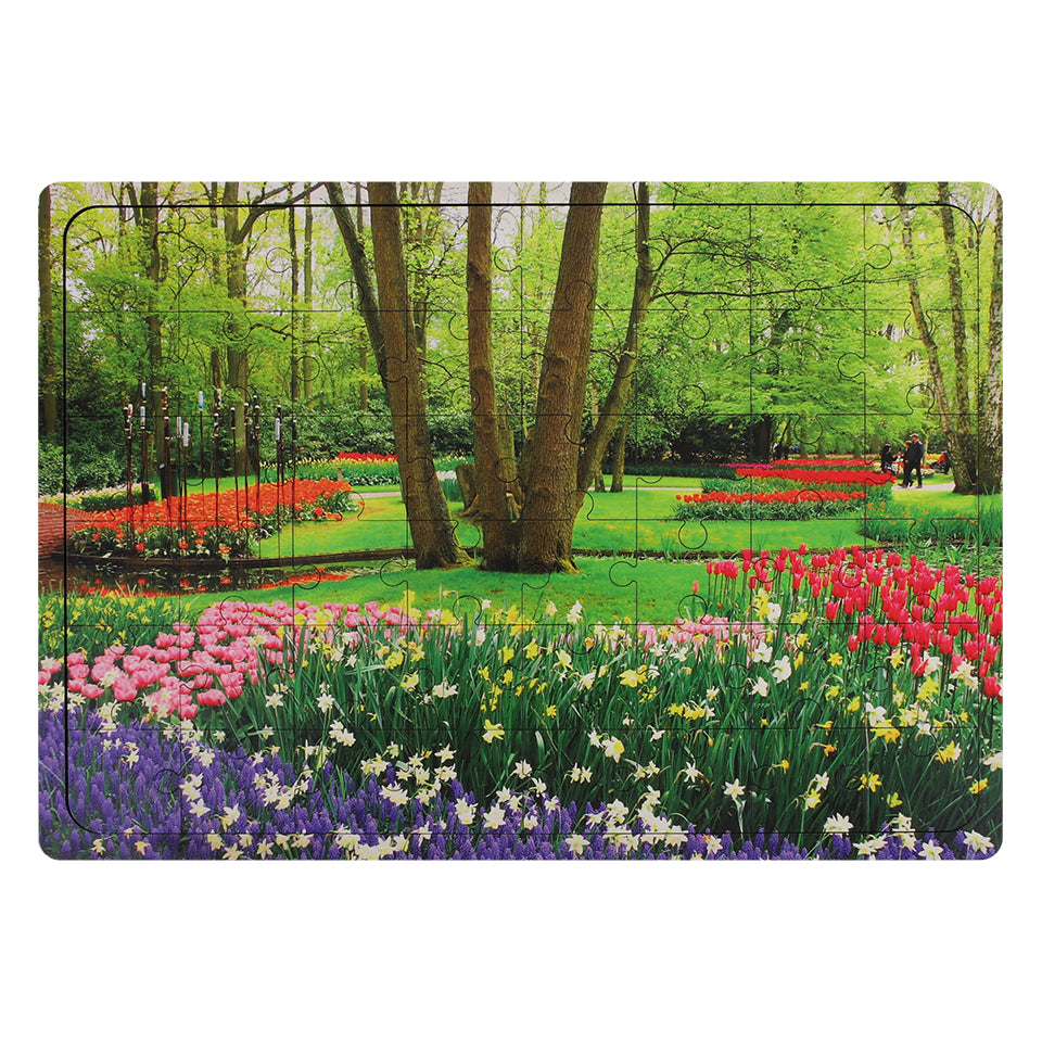 Wooden Puzzle - Park - 48 Pieces