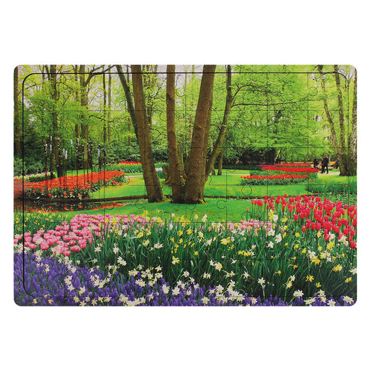 Wooden Puzzle - Park - 48 Pieces