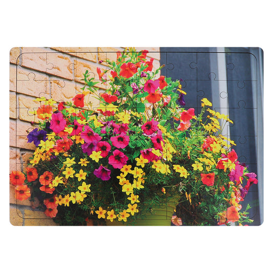 Wooden Puzzle - Hanging Basket - 48 Pieces