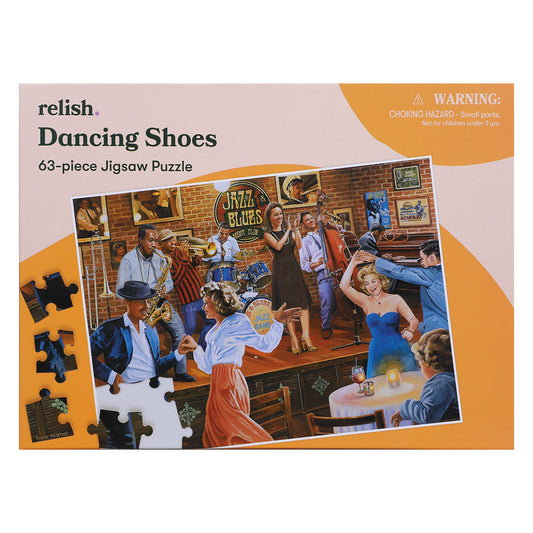 Puzzle - Dancing Shoes - 63 Pieces