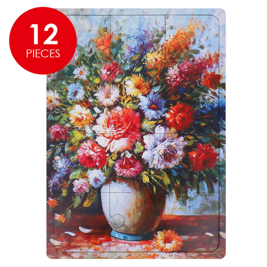 Wooden Puzzle - Oil Vase - 12 Pieces