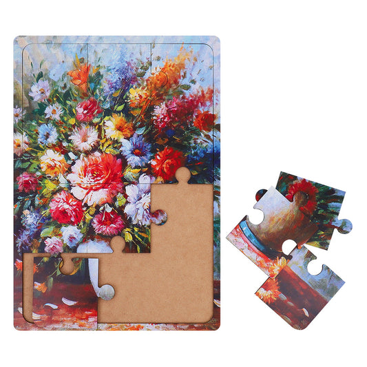 Wooden Puzzle - Oil Vase - 12 Pieces