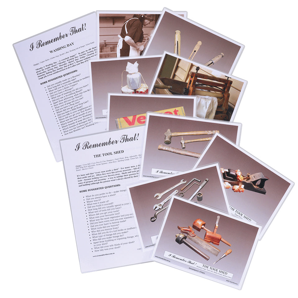 I Remember That! Cue Cards - Set 1 - Pack of 20