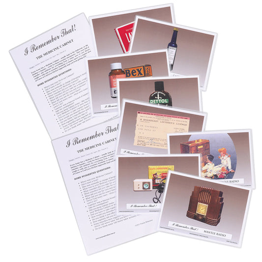 I Remember That! Cue Cards - Set 2 - Pack of 20