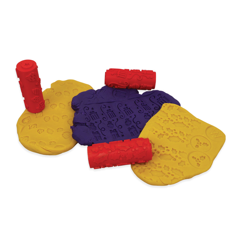 Christmas Rollers - Pack of 3