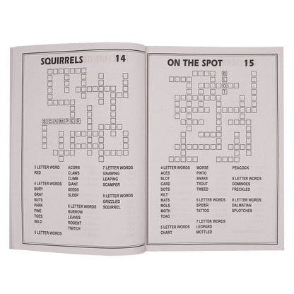 Criss Cross Puzzle Book - Large Print - Each