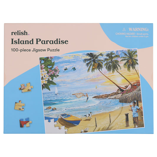 Puzzle - Island Paradise - 100 Pieces
