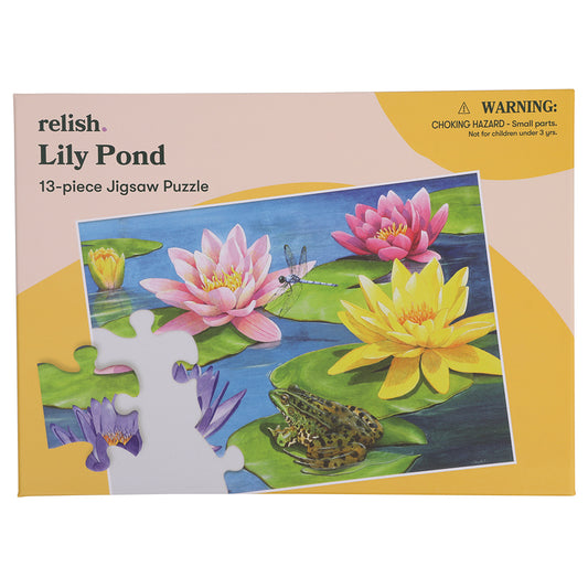 Puzzle - Lily Pond - 13 Pieces