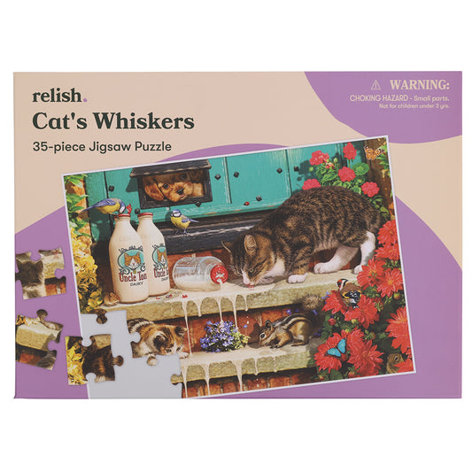 Puzzle - Cat's Whiskers - 35 Pieces
