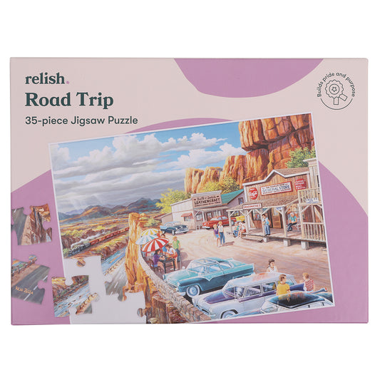 Puzzle - Road Trip - 35 Pieces