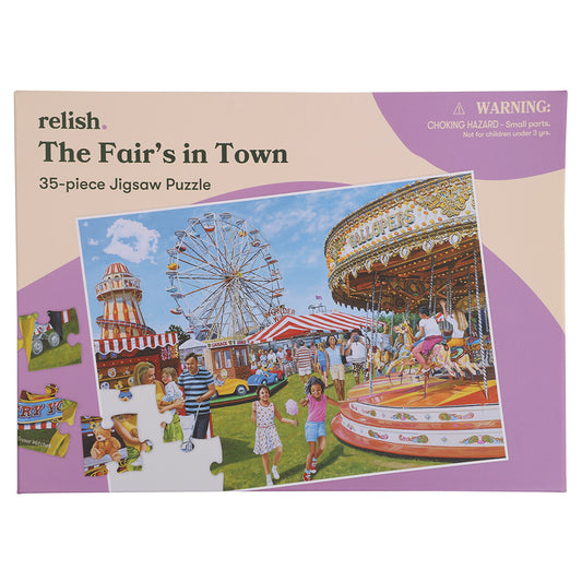 Puzzle - The Fair's in Town - 35 Pieces