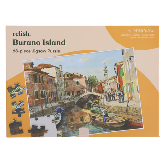 Puzzle - Burano Island - 63 Pieces