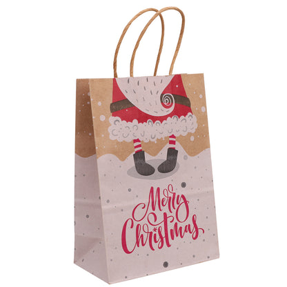 Paper Gift Bags - Assorted Santa Designs - Pack of 3