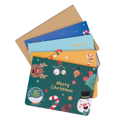 Christmas Greeting Cards - Assorted - Pack of 8