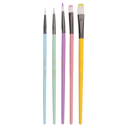 Byron Paint Brushes - Assorted - Pack of 5