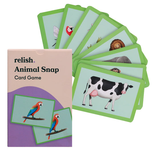 Animal Snap Card Game