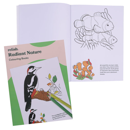 Colouring Book - Radiant Nature