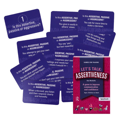 Let's Talk Game - Assertiveness - Pack of 78