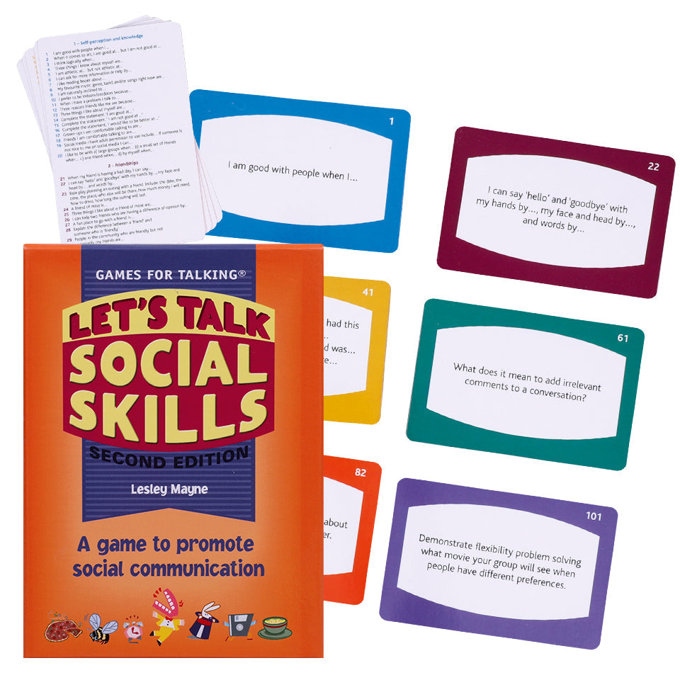 Let's Talk Game - Social Skills - Pack of 120