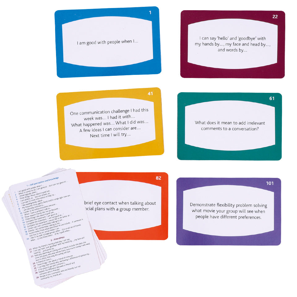 Let's Talk Game - Social Skills - Pack of 120