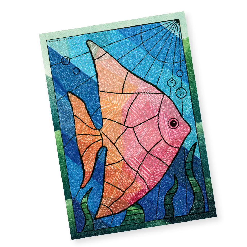 Colouring Sheets - Patterns - A3 - Pack of 10