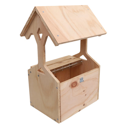 Wooden Wishing Well - Large - Each
