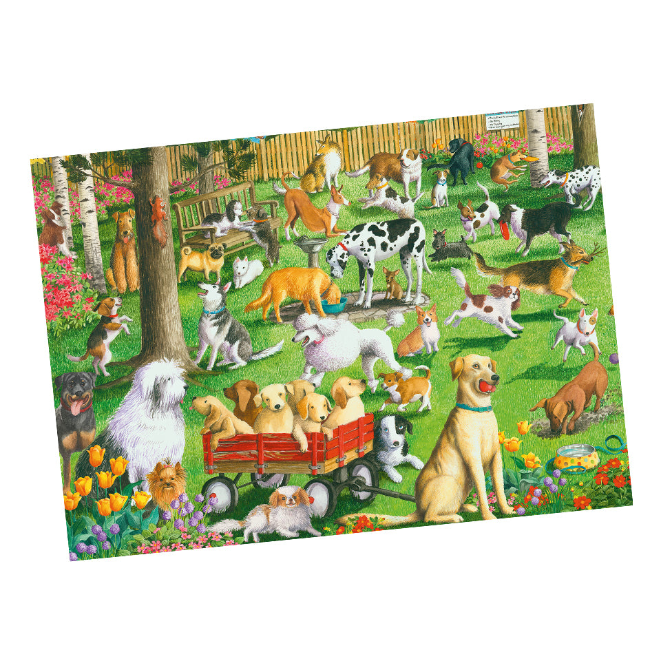 Ravensburger Puzzle - At the Dog Park - 500 Large Pieces