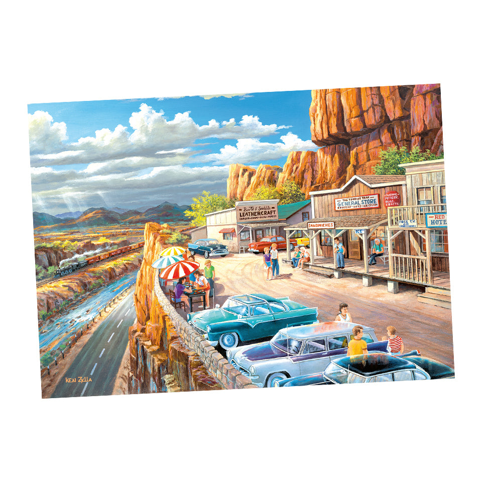 Ravensburger Puzzle - Scenic Overlook - 500 Large Pieces