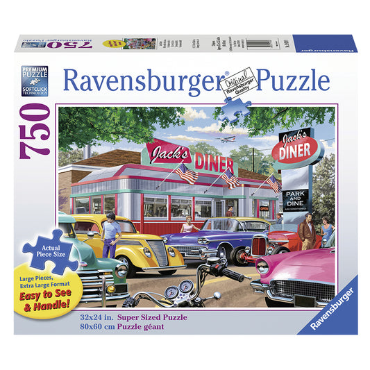 Ravensburger Puzzle - Meet You At Jack's - 750 Large Pieces