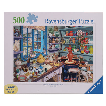 Ravensburger Puzzle - Pottery Studio Sanctuary - 500 Large Pieces