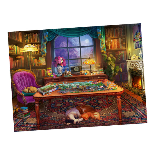 Ravensburger Puzzle - Puzzler's Place - 750 Large Pieces
