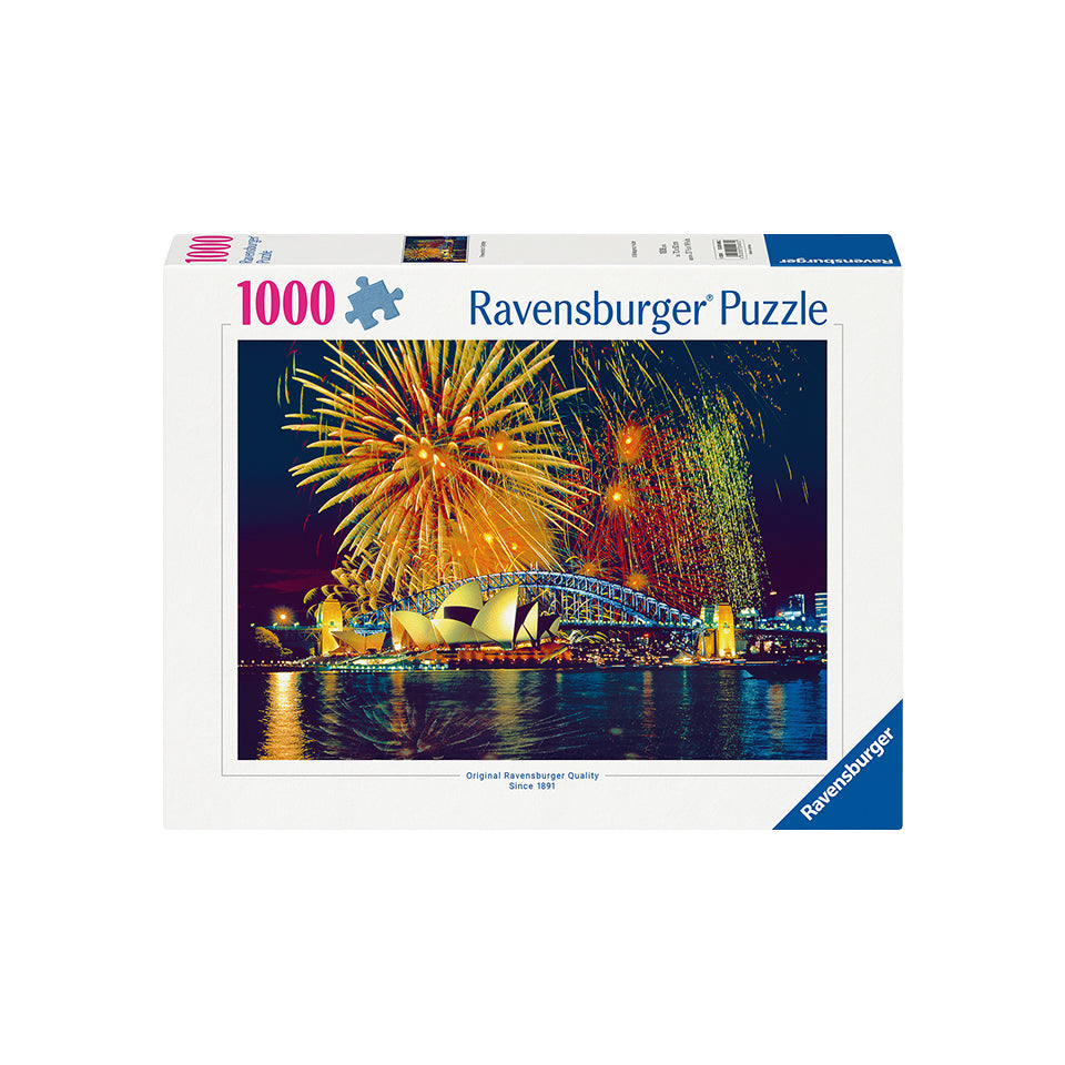 Ravensburger Puzzle - Fireworks Over Sydney Australia - 1,000 Pieces