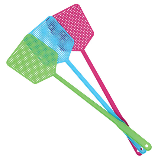Plastic Swatters - Pack of 3