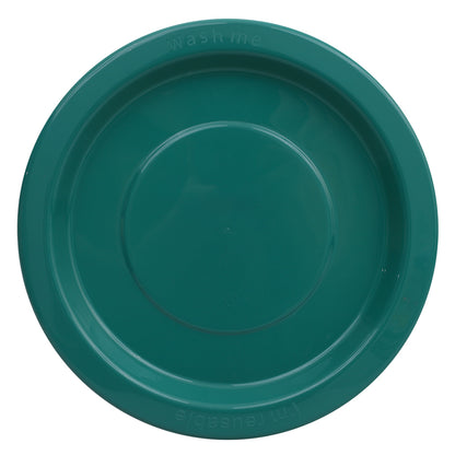 Reusable Plastic Plates - Green - Pack of 20