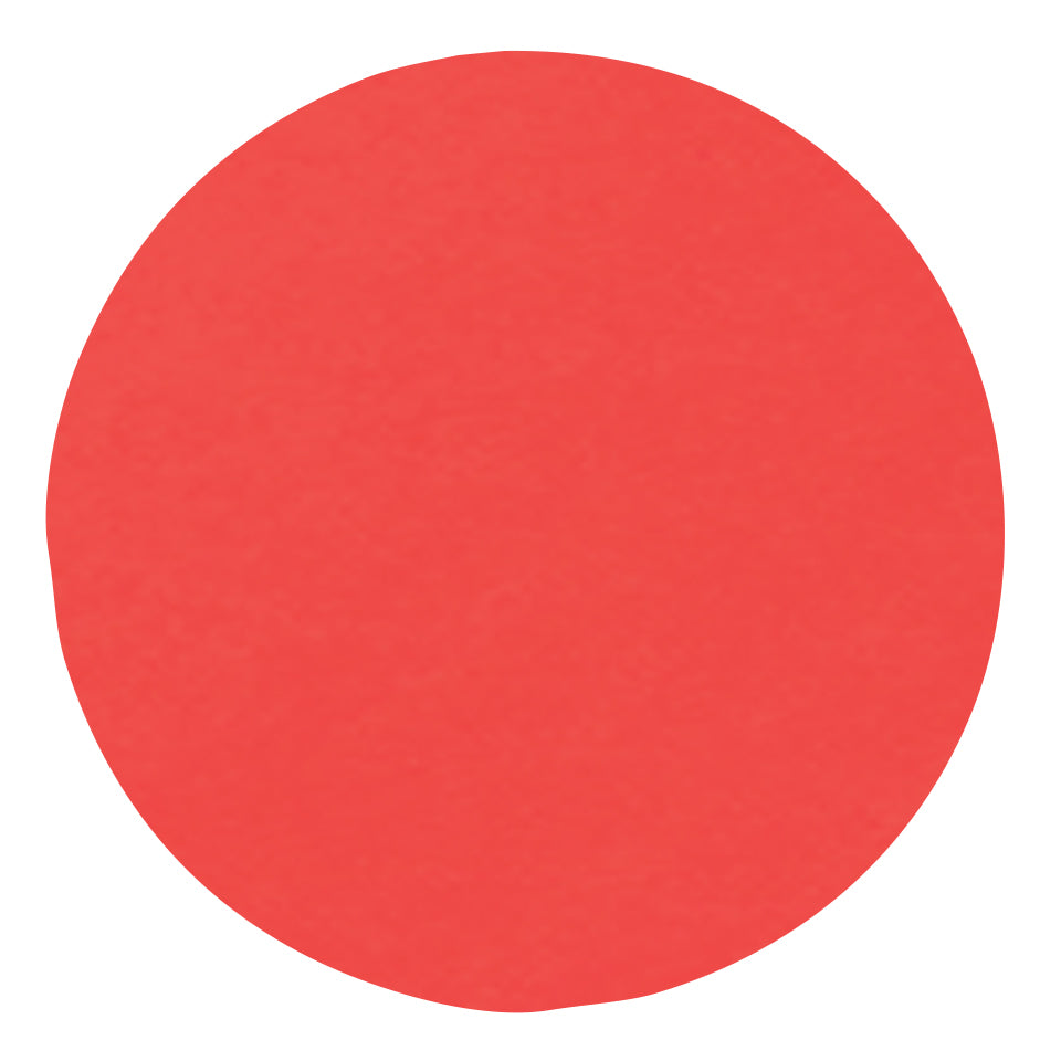 Table Cover - Round - Red - 213cm