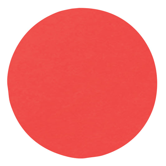 Table Cover - Round - Red - 213cm