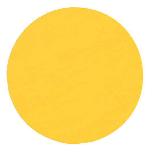 Table Cover - Round - Yellow - 213cm