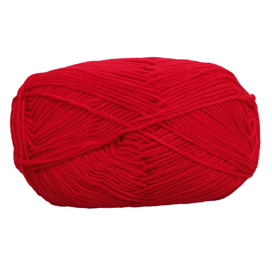 Classique Acrylic Yarn - Red -100g