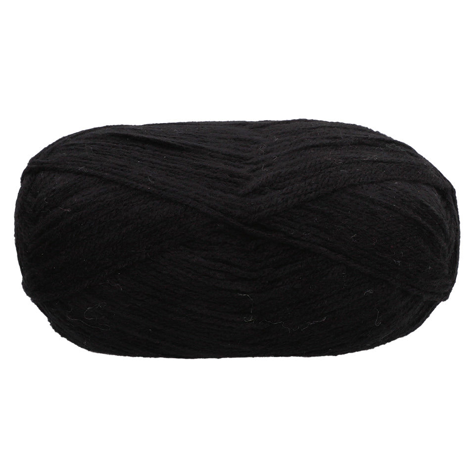 Classique Acrylic Yarn - Black - 100g