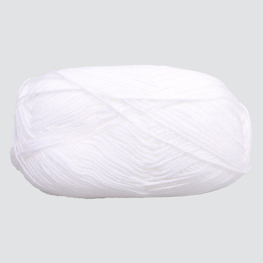 Classique Acrylic Yarn - White - 100g