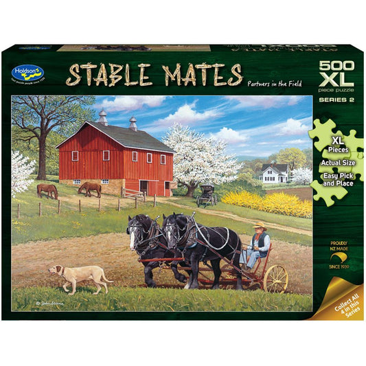 Stable Mates - 500 Piece Puzzle