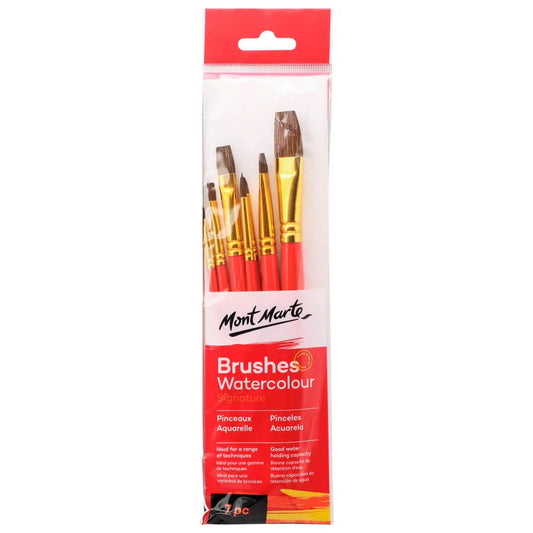 Watercolour Brush Set 7pc