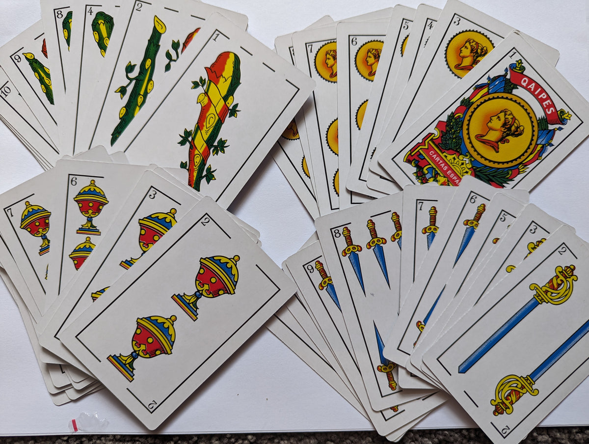 Spanish Playing Cards - Pack of 50 – Wisdom Activities