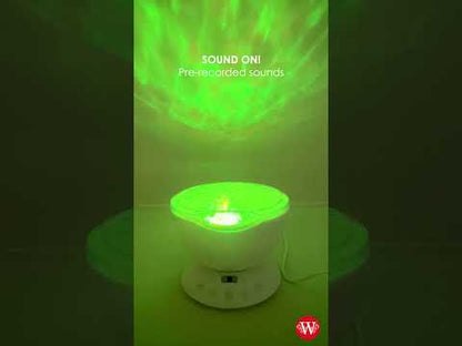 Ocean Waves Projector with Sound