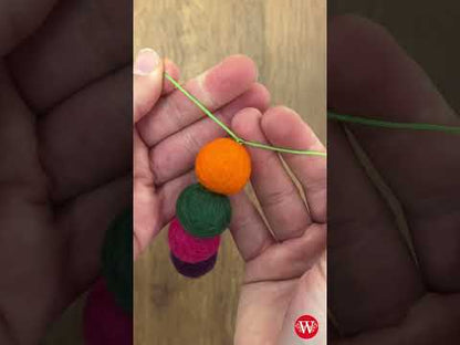 Felt Balls - Natural - Pack of 50