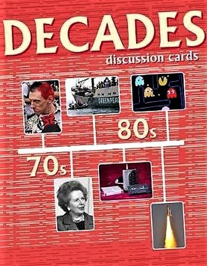 Discussion Cards - 70s & 80s - Pack of 36
